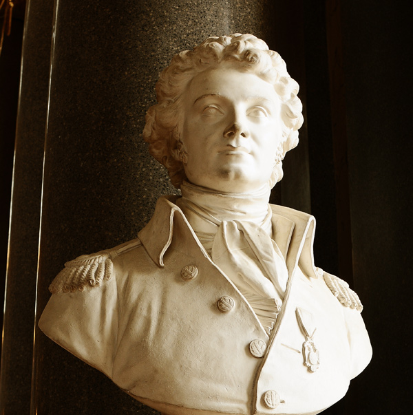 Vicomte Noailles, général de brigade. Antoine Laurent Dantan