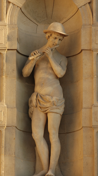 Le Flûteur. Louis Auguste Lévêque