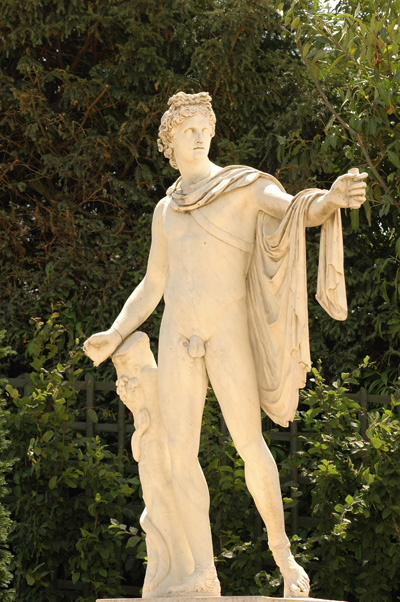 Apollon du Belvédère. Pierre Mazeline.