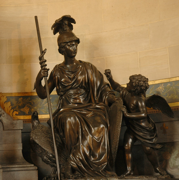 Monument Henri II. La Prudence. Jacques Sarazin.