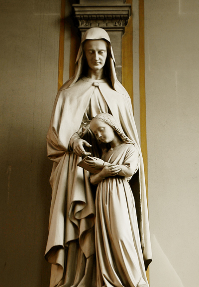 Sainte Bernadette. Anonyme.