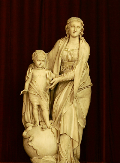 Vierge à l'Enfant. François Delaistre.