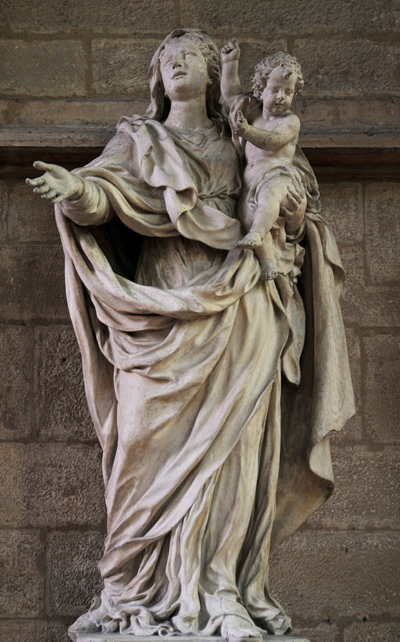 La Vierge et l'Enfant. Jean Dubois.