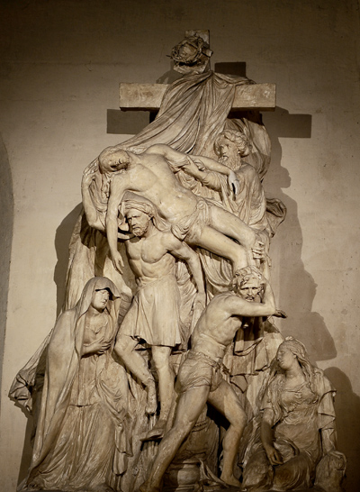 Le Descente de la Croix. Edme Etienne François Gois