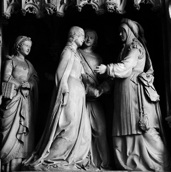 La Visitation de la Vierge à Elisabeth. Jean Soulas