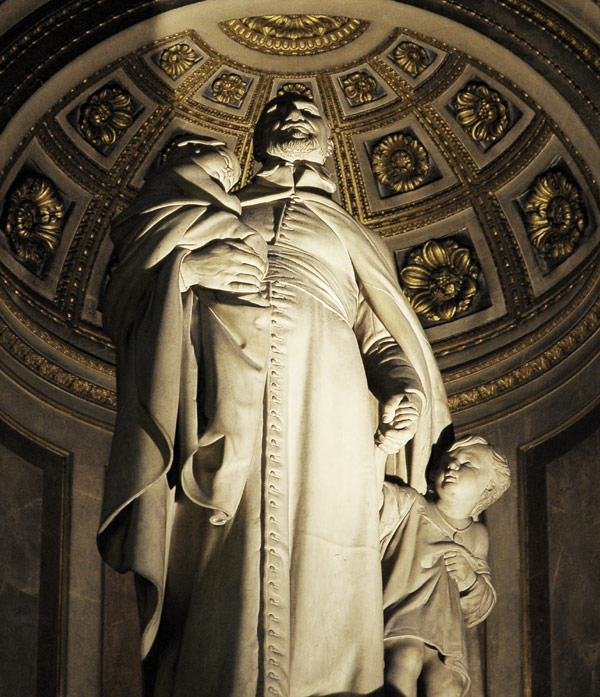Saint Vincent de Paul. Nicolas Bernard. Raggi.