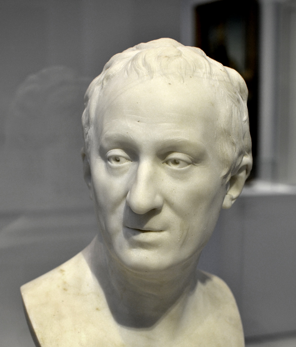 Diderot. Jean Antoine Houdon.