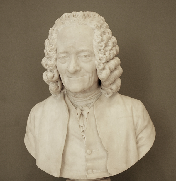 Voltaire. Jean Etienne Houdon.