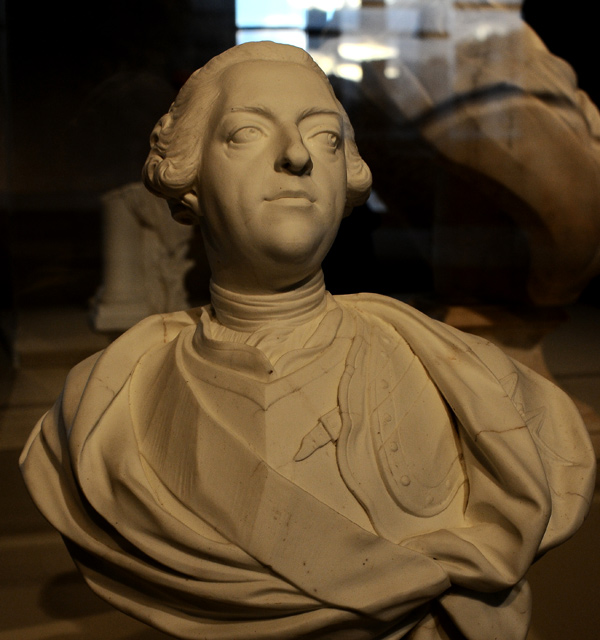 Louis XV en armure. Jean Baptiste Lemoyne.