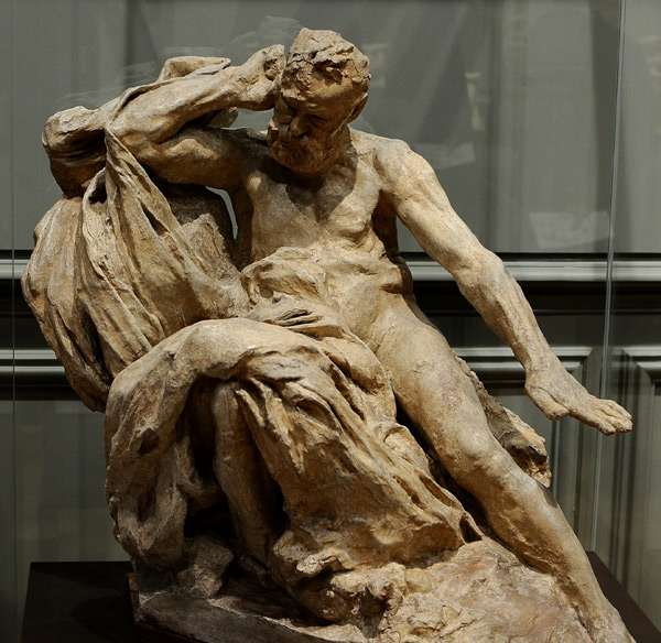 Monument Victor Hugo. Etude. Auguste Rodin.