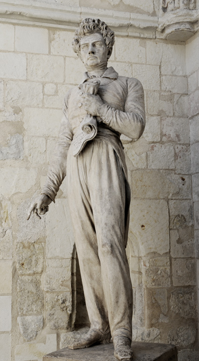 Monument à Carrel. David d'Angers.