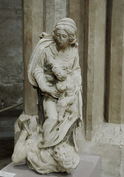 La Vierge et l'Enfant. Gervais Drouet.