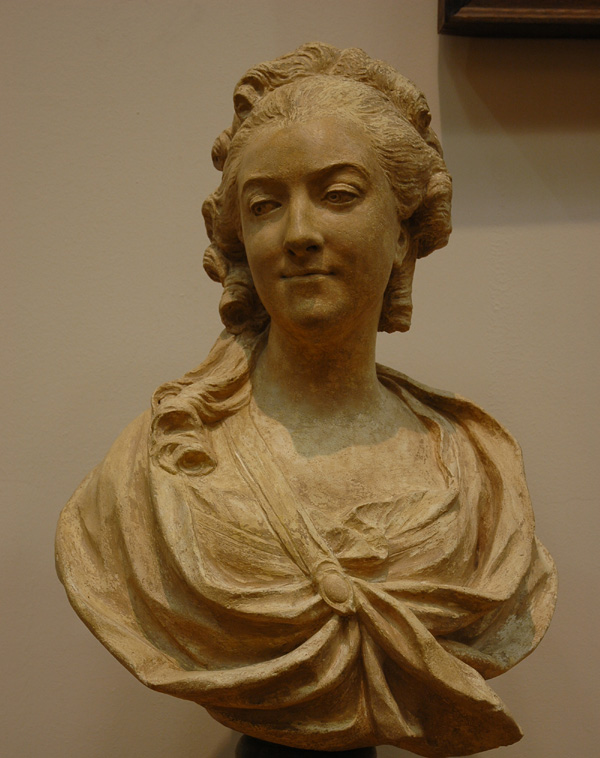 Madame de La Popelière. Jean Baptiste Lemoyne.