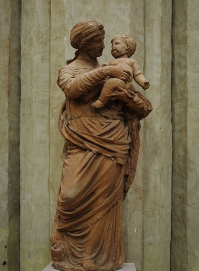 La Vierge et l'Enfant. Jean Pasquier.