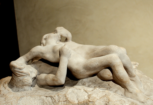 Scène de l'enfer de Dante. Auguste Rodin.