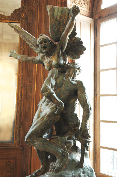 La Défense ou l'Appel aux Armes. Auguste Rodin.