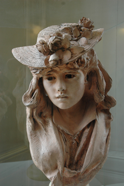La Fille au chapeau. Auguste Rodin.