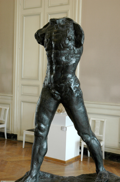 L'homme qui marche. Auguste Rodin.