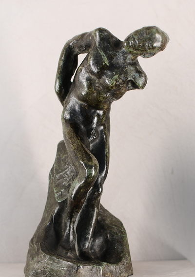Homme penché. Auguste Rodin.