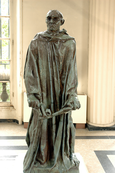 Bourgeois de Calais. Jean Aire. Etude. Auguste Rodin.