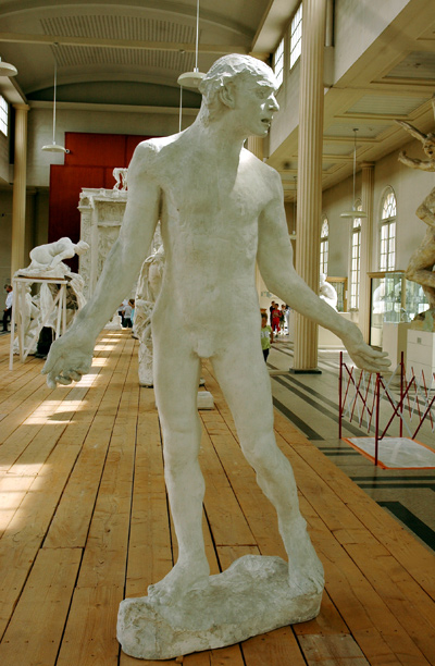 Bourgeois de Calais. Etude. Jean Fiennes. Auguste Rodin.