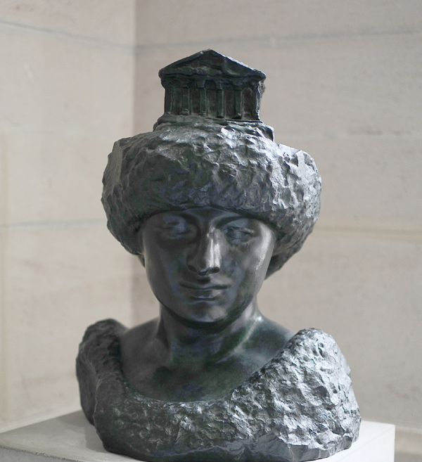 Pallas au Parthénon. Auguste Rodin.
