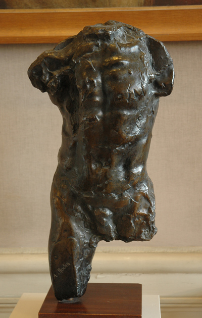 Torse d'homme. Auguste Rodin.