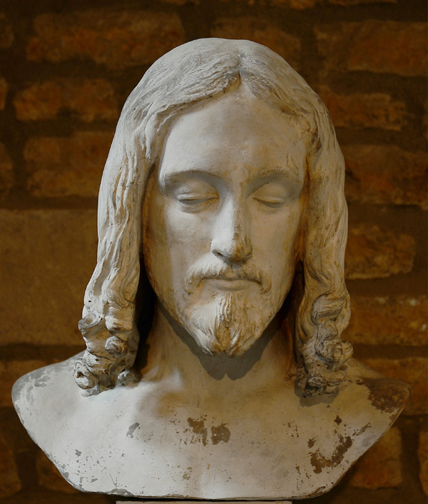 Tête du Christ crucifié. François Rude.