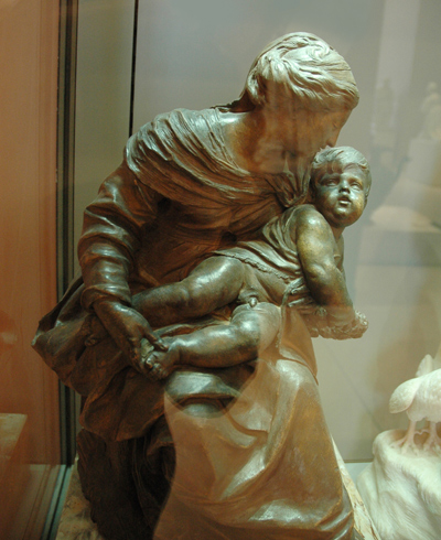 Vierge et l'Enfant. Jacques Sarrazin