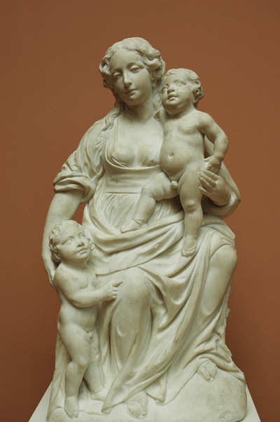 La Vierge et l'enfant. Pierre Schleiff