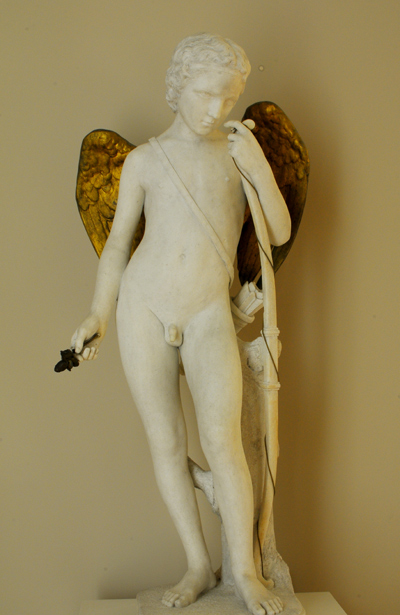 Cupidon aux ailes dorées. Louis Schroeder.
