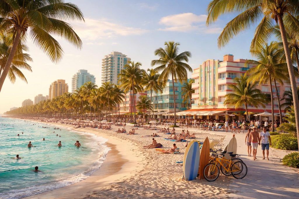découvrez les meilleurs bons plans pour votre voyage en floride en 2025 et explorez miami, ses plages, sa culture unique et ses attractions incontournables à prix avantageux.