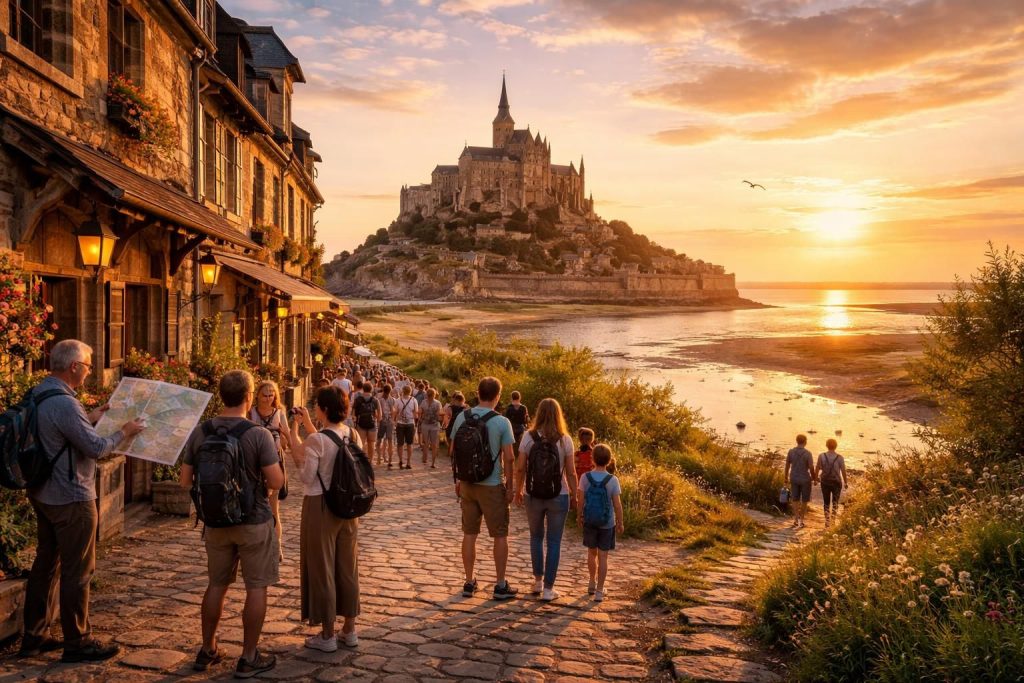 découvrez les activités incontournables et les sites à visiter autour du mont saint-michel pour une expérience inoubliable en normandie.